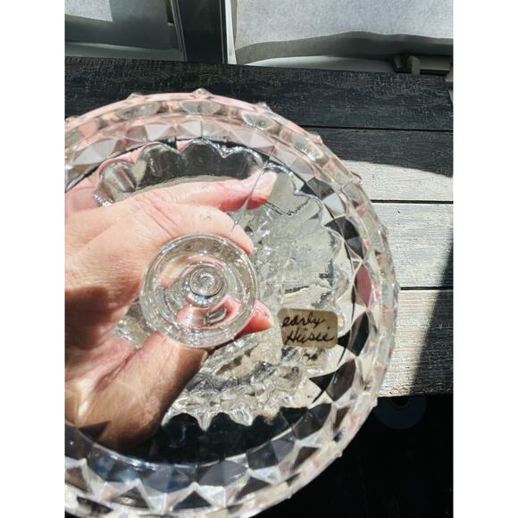 EAPG Bryce Bros Amazon Sawtooth Footed Compote Scallop Rim Early American 1890's - Picture 5 of 16